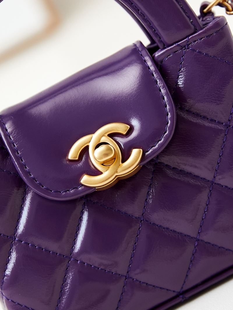 Ch**el top handle bags